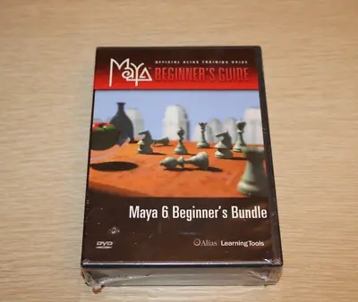 Maya 6 Beginner’s Bundle Guide Alias Learning Tools NEW IN SEALED SHRINK WRAP • $69.90