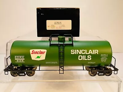 Vintage NIB 1990s Weaver Ultra O Scale 2-Rail Sinclair Gas Oils 40' Tank Car #1 • $15.50