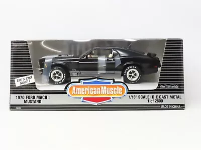 1:18 Scale Ertl American Muscle #29046 Diecast Car 1970 Ford Mach I Mustang  • $99.95