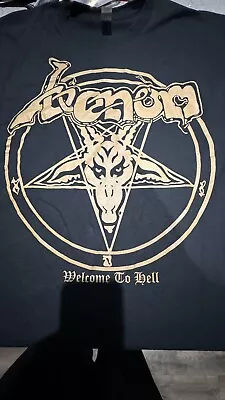 Venom Welcome To Hell  T Shirt.   New  Size  L • $24.99