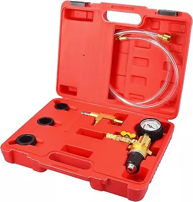 Auto Coolant Vacuum Kit Cooling System Vacuum Radiator Kit Refill & Purging Tool • $36.66