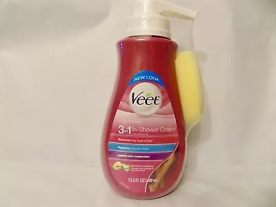 Veet In-Shower Cream Botanic Inspirations Hair Remover SENSITIVE FORMULA 13.5 Oz • $8