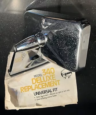 $14.99 • Buy Car Mirror 340 Deluxe Replacement Automobile Universal Fit Vintage