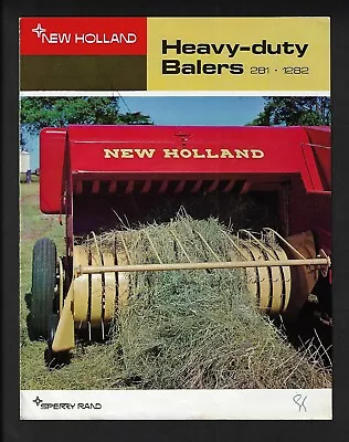 New Holland 455 Pitmanless Mower 4 Page Brochure 6/64 • $25