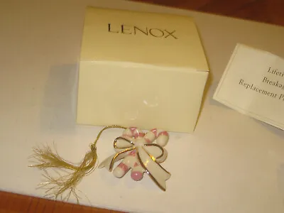 $16 • Buy Lenox Candy Cane Mini Ornament  2006 SKU 762365 NIB