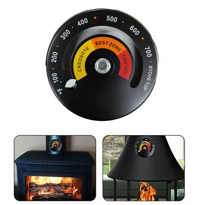 Monitor Furnace Temperature Effectively With Magnetic Backed Stove Thermometer • $6.97