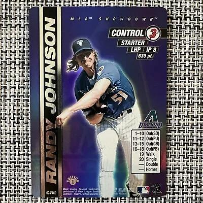 2000 MLB Showdown #24 Randy Johnson 1st Edition Foil Arizona Diamondbacks NM+ • $12.99