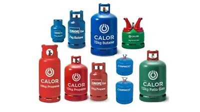 FULL CALOR GAS BOTTLES - CONTACT LEAFLET - Hants W/E Sussex Dorset S Wilts. • £1