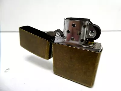 Vintage Original Zippo G 20 Cigarette Pocket Lighter Brass Case Bradford Usa • $89