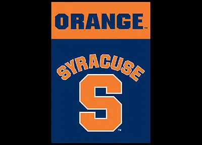 $29.99 • Buy SYRACUSE ORANGE Official NCAA Team Premium 28x40 HOUSE WALL BANNER