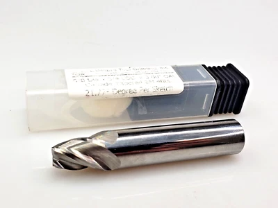 $49.95 • Buy Conical 5/8  X 3/4  X 3  Carbide End Mill Tapered 21.77 Degree 4 Flute