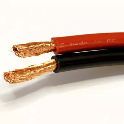 £159.97 • Buy Battery Earth Power Cable 0AWG 4AWG 8AWG 0 4 8 Gauge Oxygen Free Copper OFC Wire