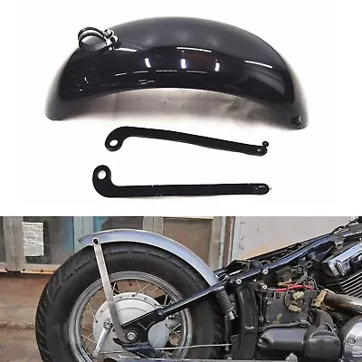 For YAMAHA DRAGSTAR 400 650 1100 Motorcycle Rear Fender Plate Mudguard Kit Black • $129