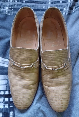 £3.99 • Buy Ely English Shoes By Sanders Slip On Leather