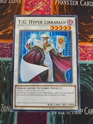 Yu-Gi-Oh! TCG T.G. Hyper Librarian OP10-EN018 Common Near Mint • $4.50