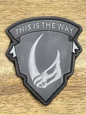 Mudhorn Mandalorian Patch PVC Hook Loop Tactical Morale Bounty Hunter Star Wars • $7.19