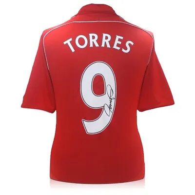 £356.99 • Buy Fernando Torres Signed Liverpool 2006-08 Football Shirt