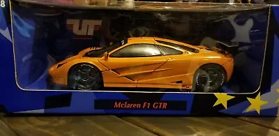 1997 McLaren F1 GTR Road Car Le Mans UT Models 1:18 Orange **READ** • $149