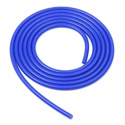 $13.29 • Buy 10FT Universal 5MM 3/16  Vacuum Air Silicone Hose Line Tube 3mm Thickness Blue
