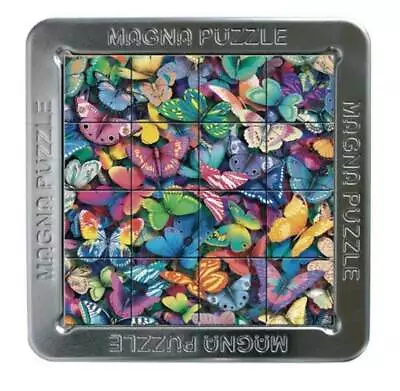 3D Magna Puzzle Butterflies - Magnatile Puzzle With Tin Storage Case New • $11.67