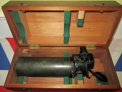 WW2 British Military Navy / Army Monocular Gun Sighting Telescope G361 H No 126 • £175