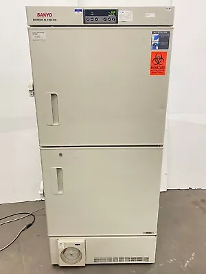 Sanyo MDF-U537 Two Door Biomedical [-20°C To -30°C] Lab Freezer 17 Cu. Ft. 115V • $1049.96