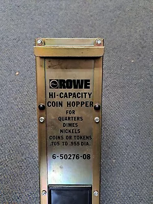 ROWE 6-50276-08 Rowe Hi-Capacity Coin Hopper Change Machine Quarters • $139.99