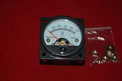 DC 0-500V Analog Voltmeter Analogue Voltage Panel Meter SO45 Directly Connect • $5.28