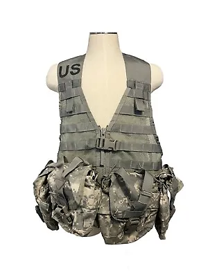 MOLLE II US Army FLC Tactical Load Carrying Vest W/ 4 Pouches! 5pc Kit! • $15.99