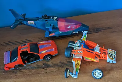 M.A.S.K. Vehicles Parts Lot Thunderhawk Switchblade Fire Fly 1985 85 Kenner MASK • $27