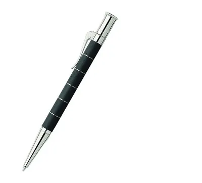 Graf Von Faber Castell Ballpoint Pen Classic Anello Ebony • $292