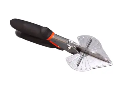 £10.98 • Buy Angle Cutter Mitre Shears Gasket Window Cutter Trim Bead Snips Steel Blade Tool 