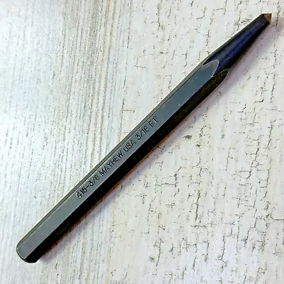 415 - 3/8 MAYHEW USA 3/16 PT Center Punch New Old Stock • $9.33