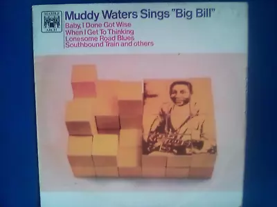 Muddy Waters Sings   Big Bill   Vinyl Album • £11.99