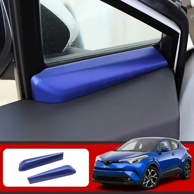 Blue Interior Front A Pillar Decoration Cover Trim For Toyota C-HR CHR 2016-2021 • $13.90