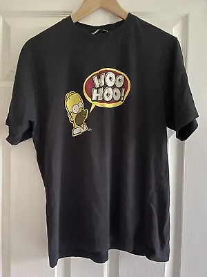 Homer Simpson T Shirt Woo Hoo Debenhams • £8
