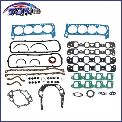 New Full Engine Gasket Set For Ford Truck Car V8 351C 351M 400 1970-1982 • $48