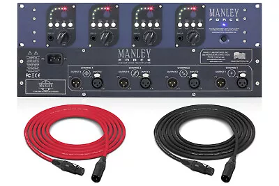 Manley Force | 4 Channel Microphone Preamplifier | Pro Audio LA • $2999