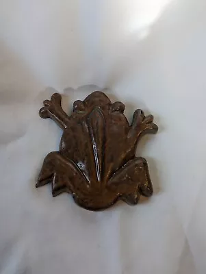 Moravian Mercer Tile Works Bucks County 1992 Frog Shaped Tile • $50