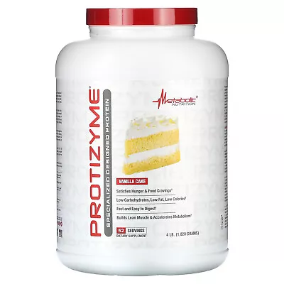 Protizyme Specialized Designed Protein Vanilla Cake 4 Lb (1820 G) • $89.99