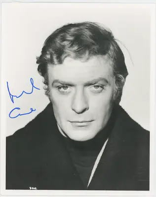 Michael Caine Dark Knight Autographed Signed 8x10 Photo AMCo COA 24441 • $99.99