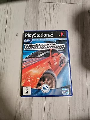 Need For Speed: Underground (PS2) [PAL] (Pre-Owned) W/Manual • $17