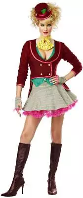 Wild N' Sexy Alice In Wonderland Eccentric Mad Hatter Costume Adult Womens • $8.23