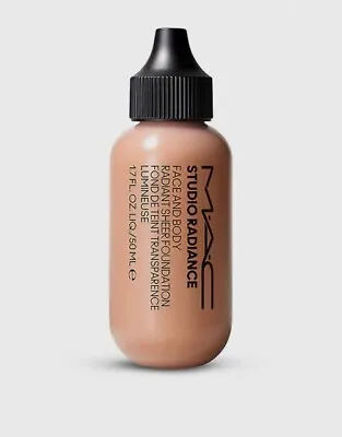 MAC W2 FOUNDATION! Studio Radiance Face And Body Sheer Foundation NIB Full Size • $17