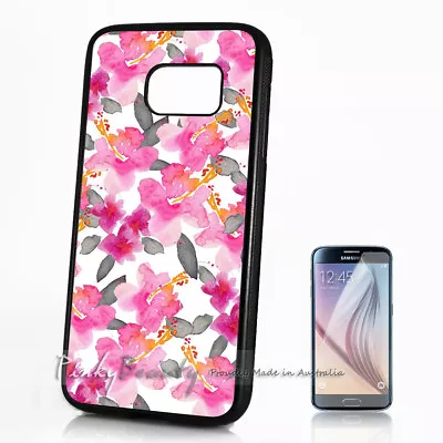 ( For Samsung S8 Plus / S8+ ) Case Cover P30259 Pink Flower • $9.99
