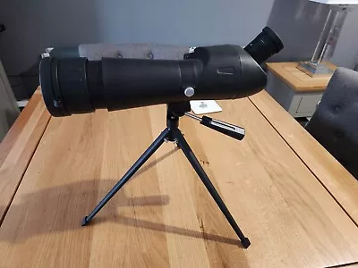 Optus Zoom 20-60x60 Spotting Scope With Carry Case And  Table Tripod • £20
