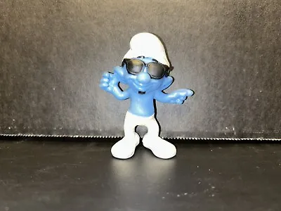 2013 Peyo McDonald's Smooth Smurf Action Figure • $5