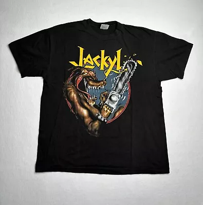 Vintage Jackyl Rare Print Tour T-shirt Size XL Rock Metal Band Tee • $59.85