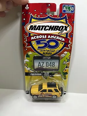 Arizona Isuzu Rodeo Matchbox Across America 50th Birthday Series 2001 Sealed • $5.99