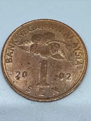 £1 • Buy 1 Sen Coin Malaysia 2002